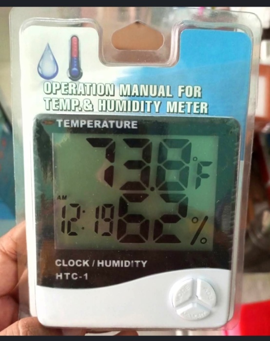 Temperature and Humidity Meter