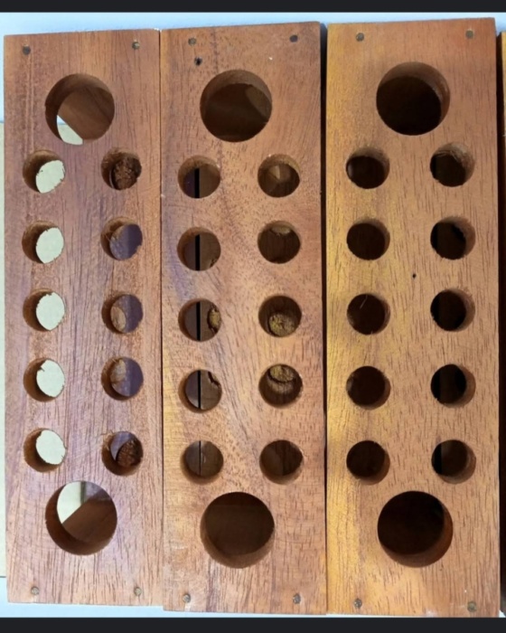 Test Tube Tack Wooden